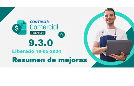 Artículo CONTPAQi® Comercial Premium liberación versión 9.3.0