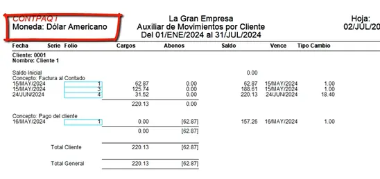 Reportes en CONTPAQi Comercial Premium