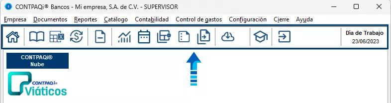 Nueva imagen CONTPAQi Contabilidad-Bancos íconos