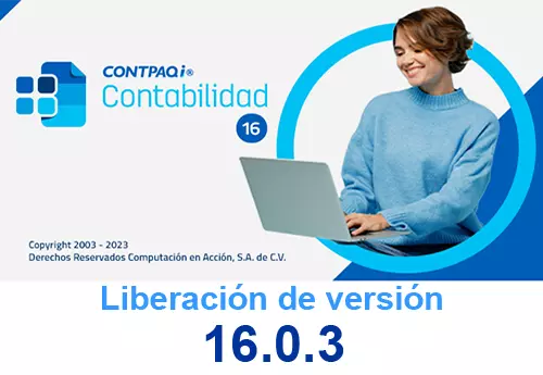 Artículo CONTPAQi® Contabilidad-Bancos liberación versión 16.0.3