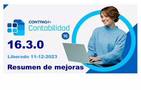 Artículo CONTPAQi® Contabilidad-Bancos liberación versión 16.3.0