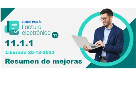 Artículo CONTPAQi® Factura Electrónica liberación versión 11.1.1