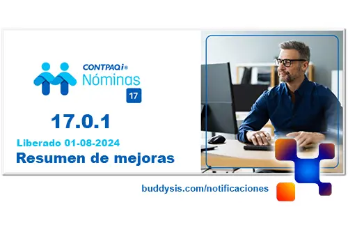 CONTPAQi® Nóminas liberación versión 17.0.1